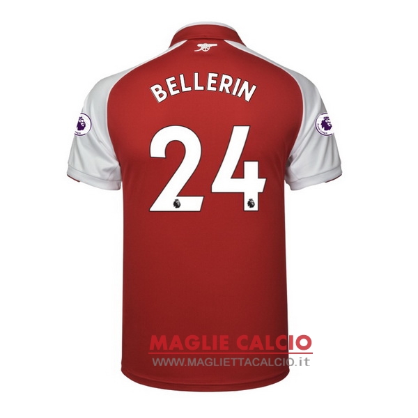 nuova maglietta arsenal 2017-2018 bellerin 24 prima